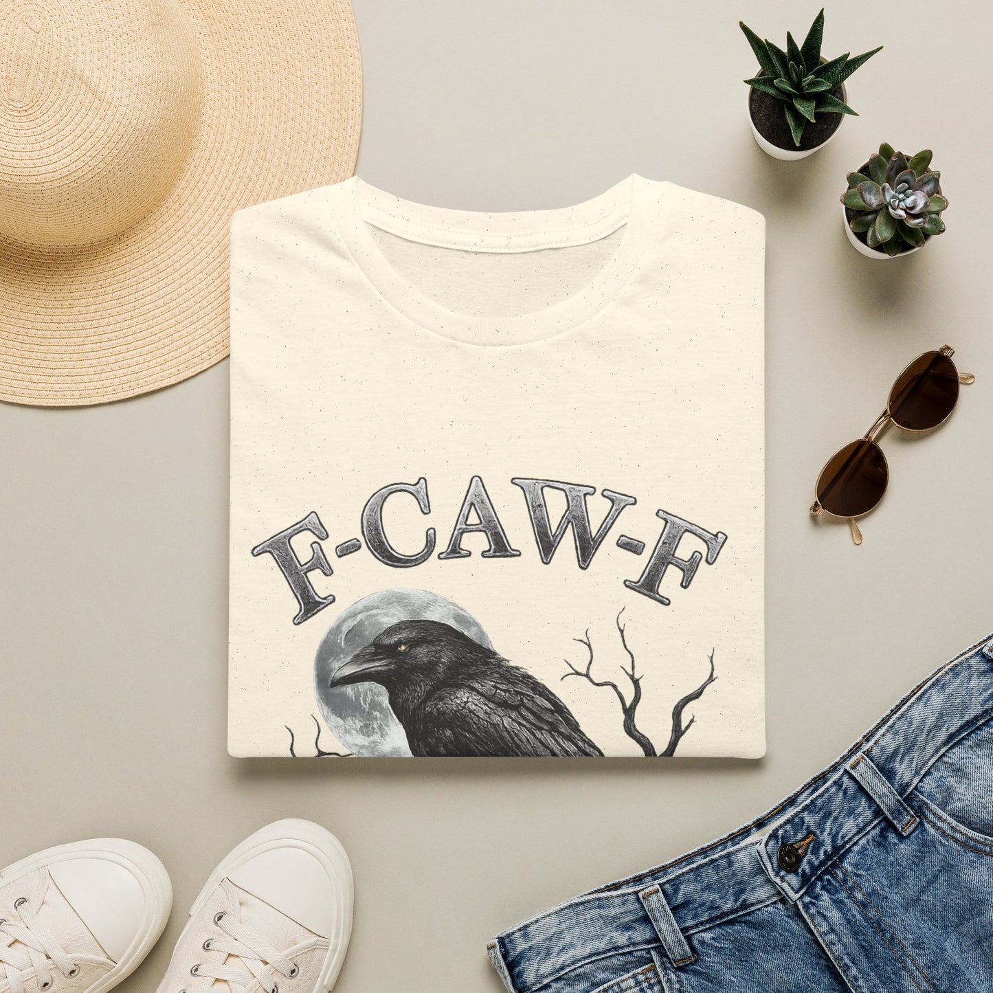 Raven 'F-CAW-F' Graphic Tee
