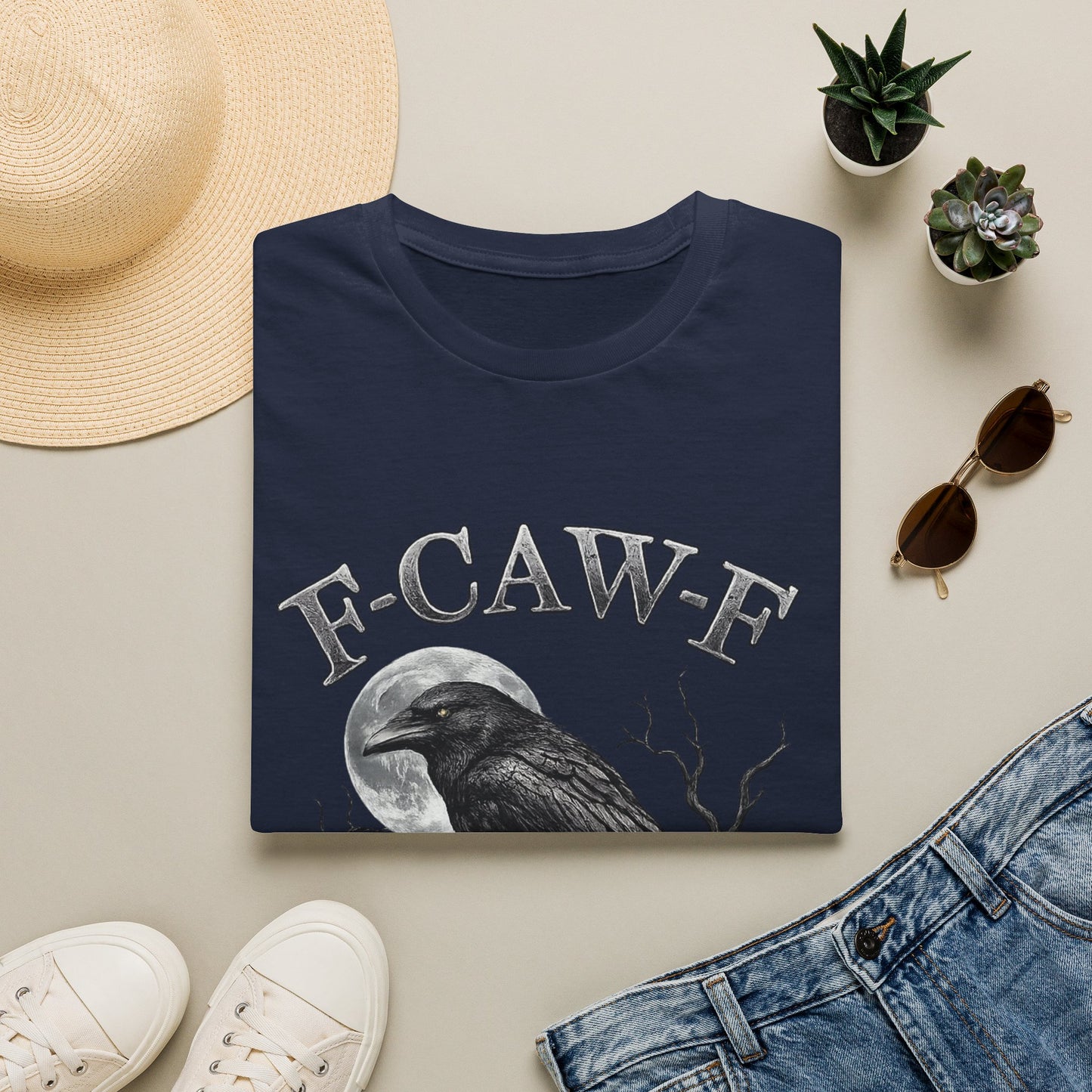 Raven 'F-CAW-F' Graphic Tee