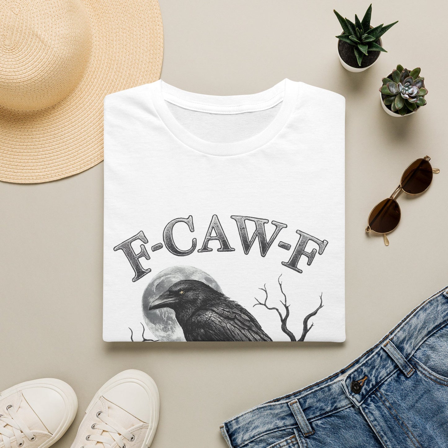 Raven 'F-CAW-F' Graphic Tee