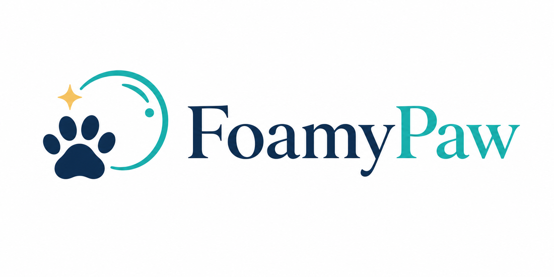FoamyPaw pet grooming logo