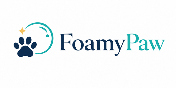 FoamyPaw pet grooming logo