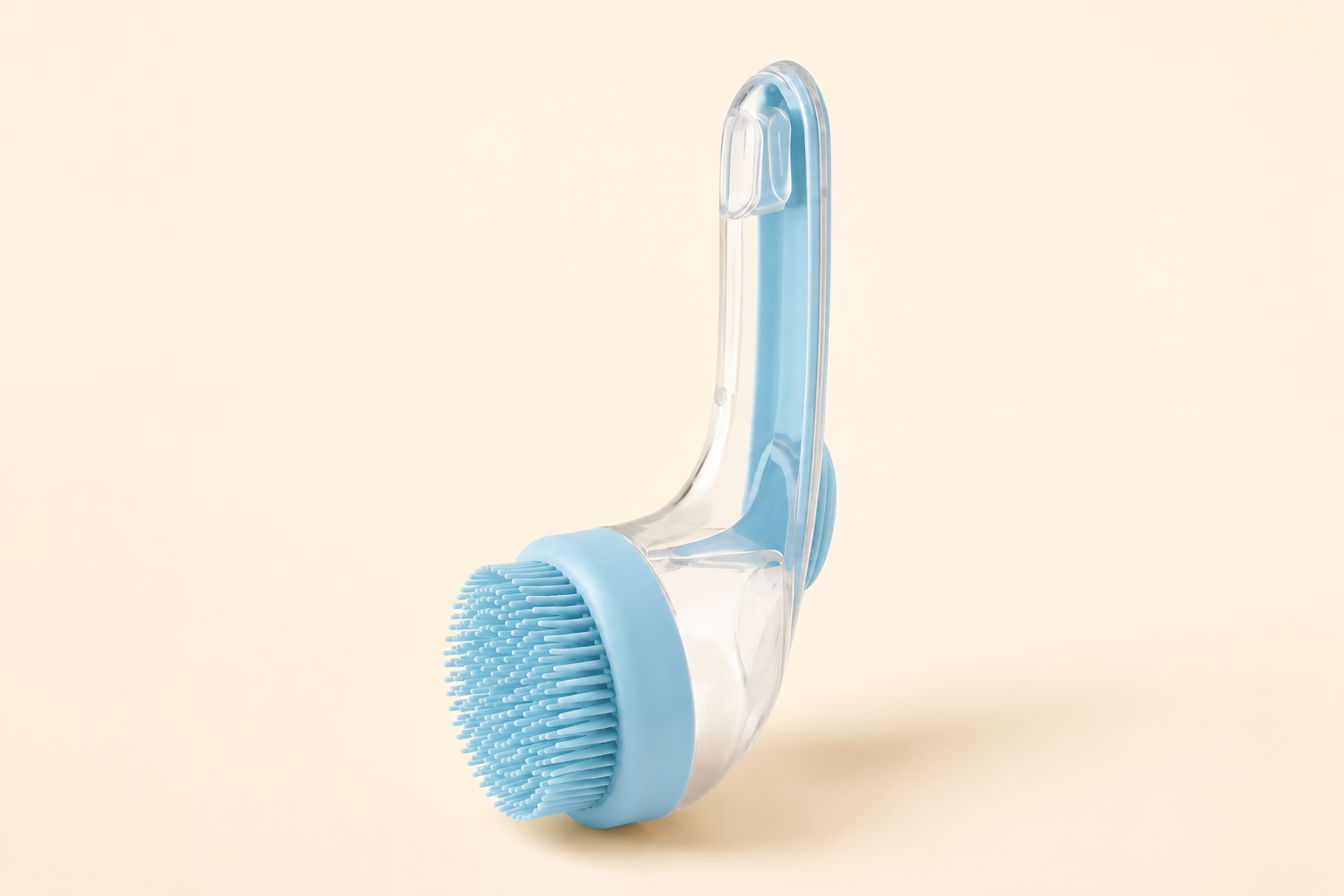 One FoamyPaw refillable dog bath brush